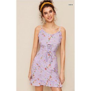 Beautiful Purple Summer Sun Dress (NWOT)